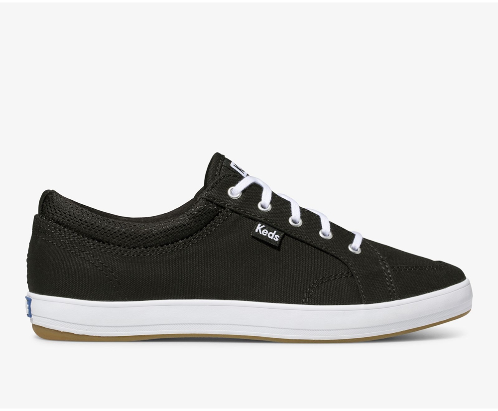 Tenis Keds Mujer Negros - Center - 7243-VCJWI